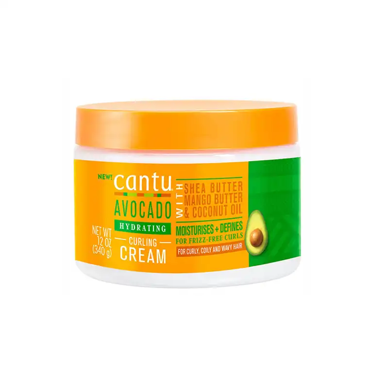 Cantu Avocado Hydrating Curling Cream کرم مو فر کننده آووکادو کنتو - تصویر 1